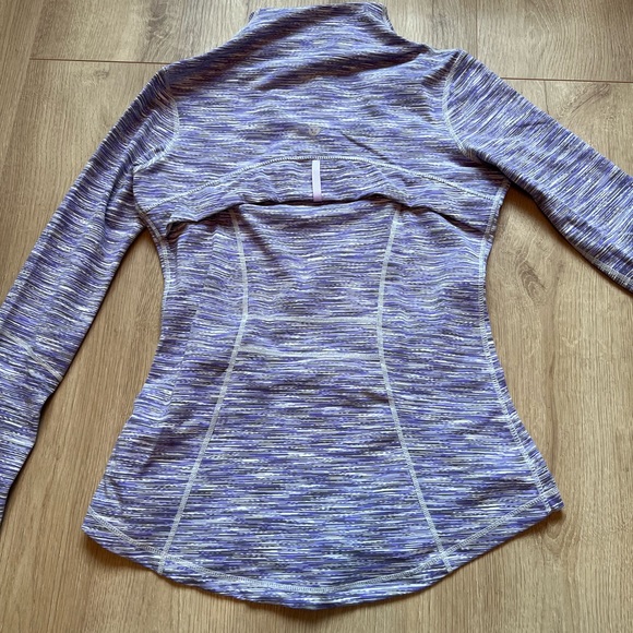 Purple Lululemon Zip Up Jacket Sz 8 - Picture 5 of 6
